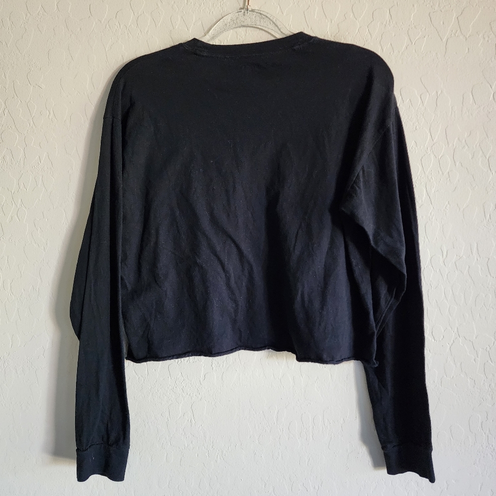 VS‎ PINK Crop long sleeve t-shirt Medium - Picture 6 of 8